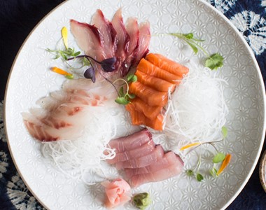Regal Salmon Sashimi